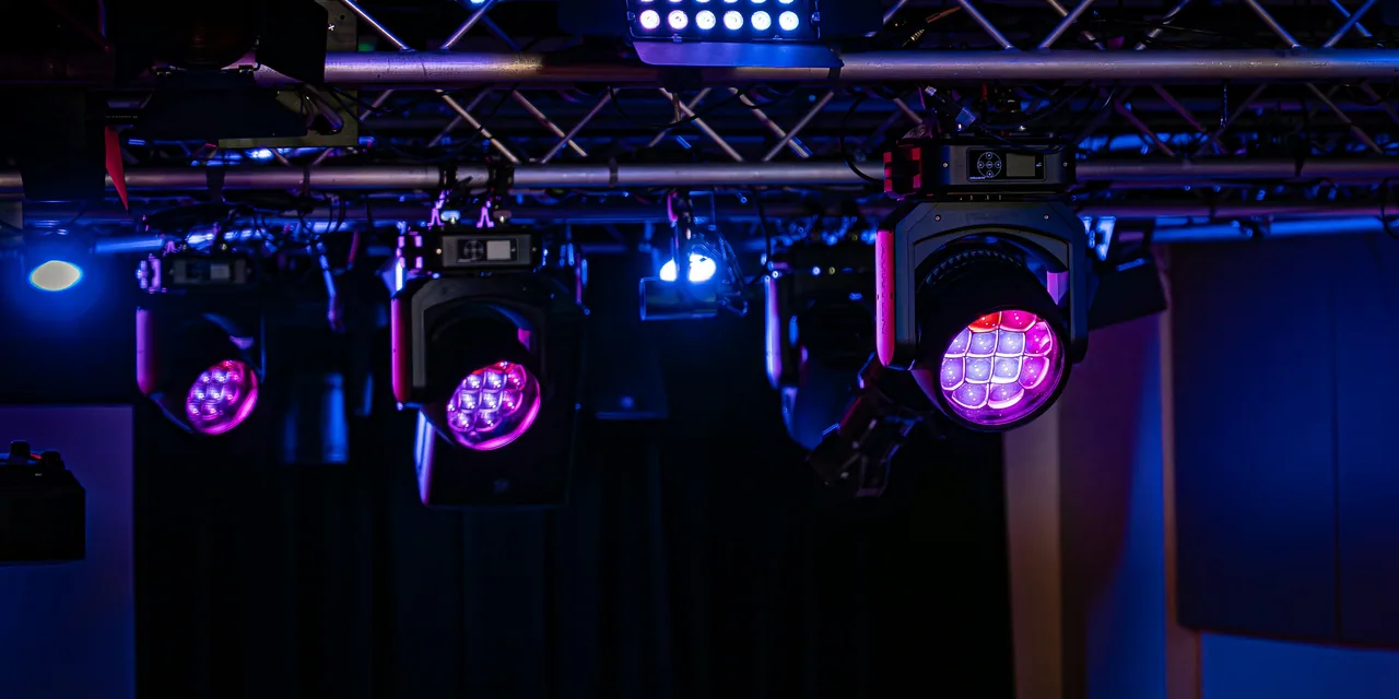 Architectural lighting commissioning in a permanent venue.